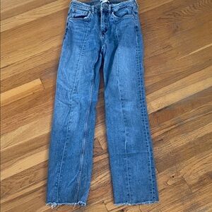 H&M Blue Straight Leg Jeans